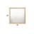 Mirror With Wooden Frame And Non-Beveled Edge-900589438
