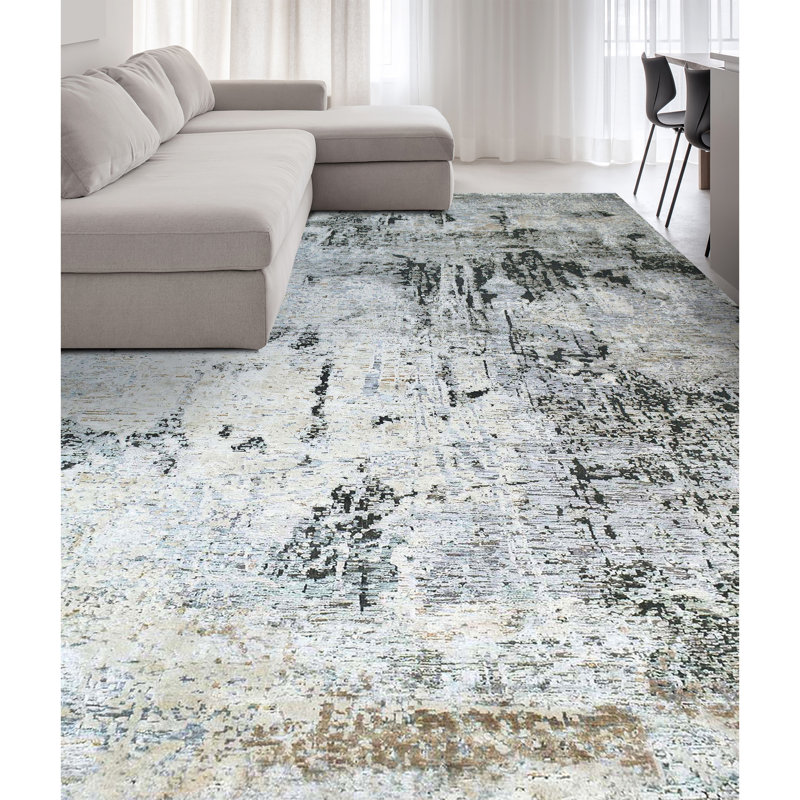 Hand Knotted Area Rug