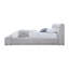 Lit en chenille Hannah gris-1783893407
