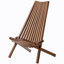 Chaise pliante Josefita de 30 po de largeur