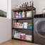 Étagère de rangement à 4 tablettes réglables en acier-1028754998