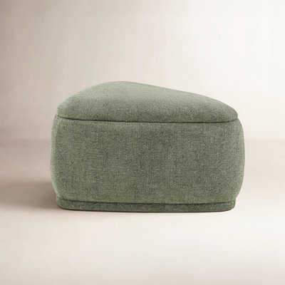 Adna 26.5'' Triangular Upholstered Storage Ottoman