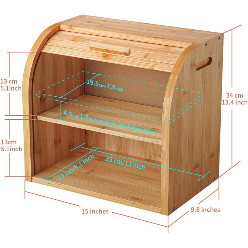 Zita Wood Food Storage Container