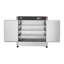 Hot Box Food Warmer 4-Tier Concession Warming Cabinet with Water Tray for Pizza