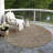 Terra Chocolate Washable Indoor-Outdoor Rug - -1458852270