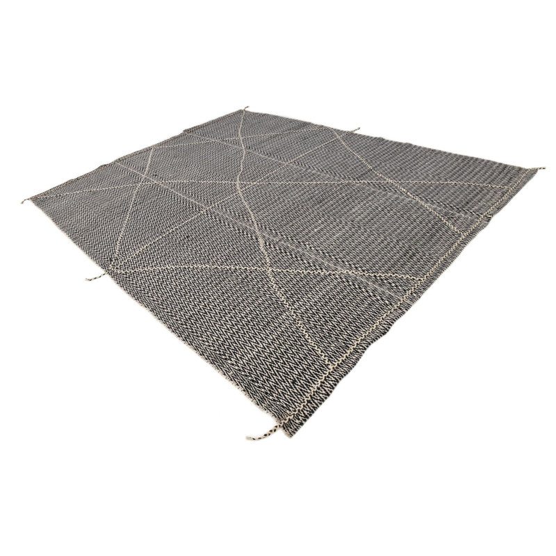 Tapis noir Judy