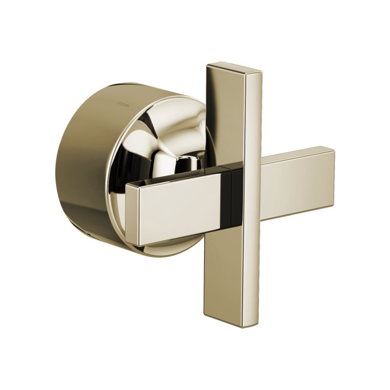 Levoir® Pressure Balance Valve Only Trim, Cross, Polished Nickel