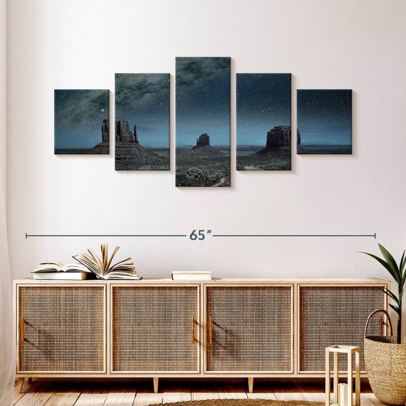 Monument Valley Galaxy Sky, H 24 po x l 55 po