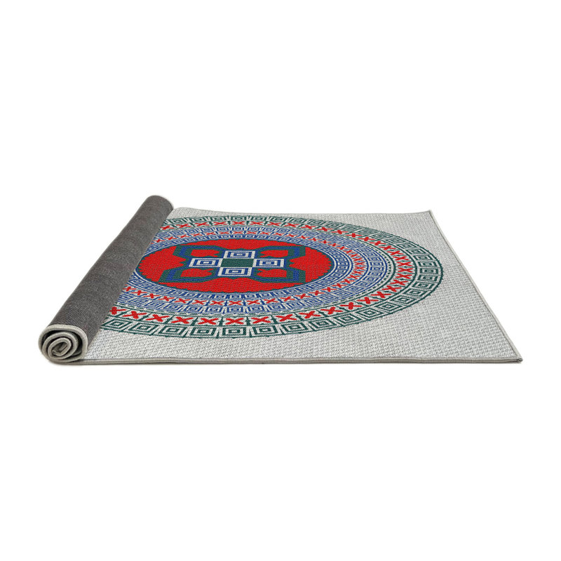 Geometric Indoor Rug, Rectangle 4' x 6'
