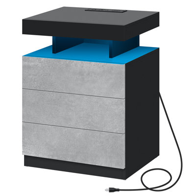 19.7 " W Nightstand