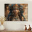 Lekai, tribu africaine, royauté ashanti - impression sans cadre sur bois-1494143741