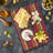 Ambesonne Mexican Tempered Glass Cutting Board Vibrant Lizard Folklore Multicolor