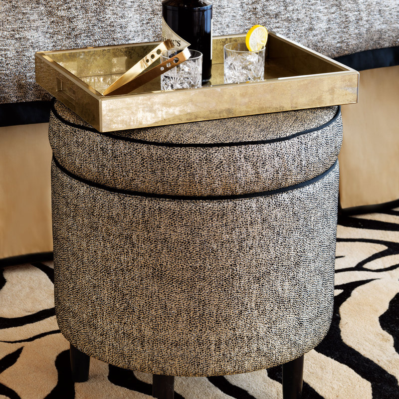 Roxanne Round Ottoman