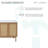 Classe 60" Bathroom Vanity in Oak-115356446-115356447