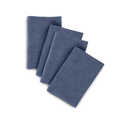 100% Pure Linen Dinner Napkins - Athena