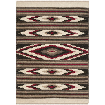 Ralph Lauren Quiet Path Wool Geometric Rug