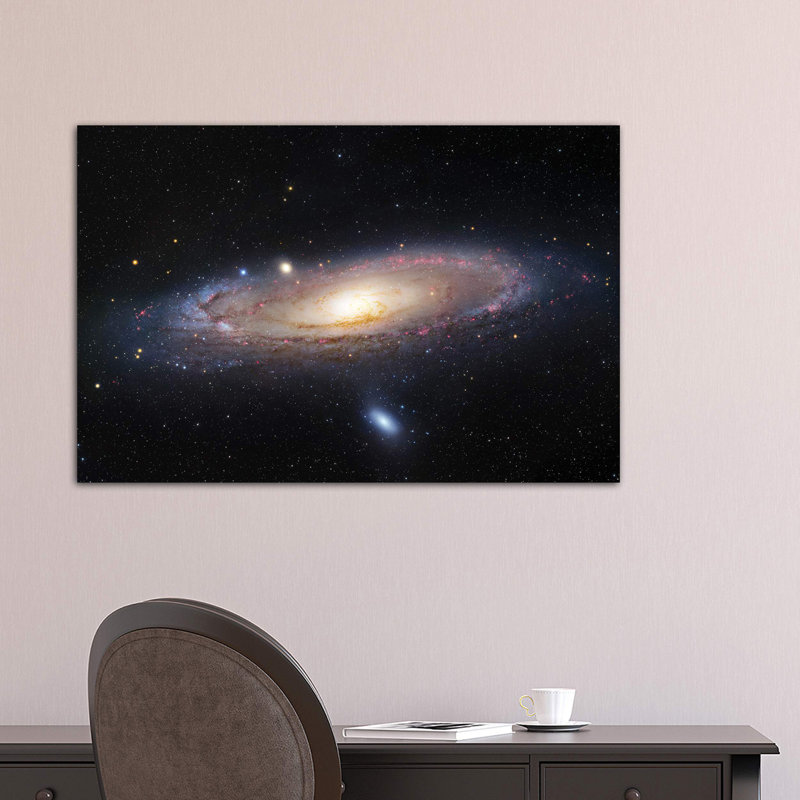 M31, Andromeda Galaxy III by Robert Gendler - Wrapped Canvas Print, 101.6 cm H x 66.04 cm W x 1.91 cm D