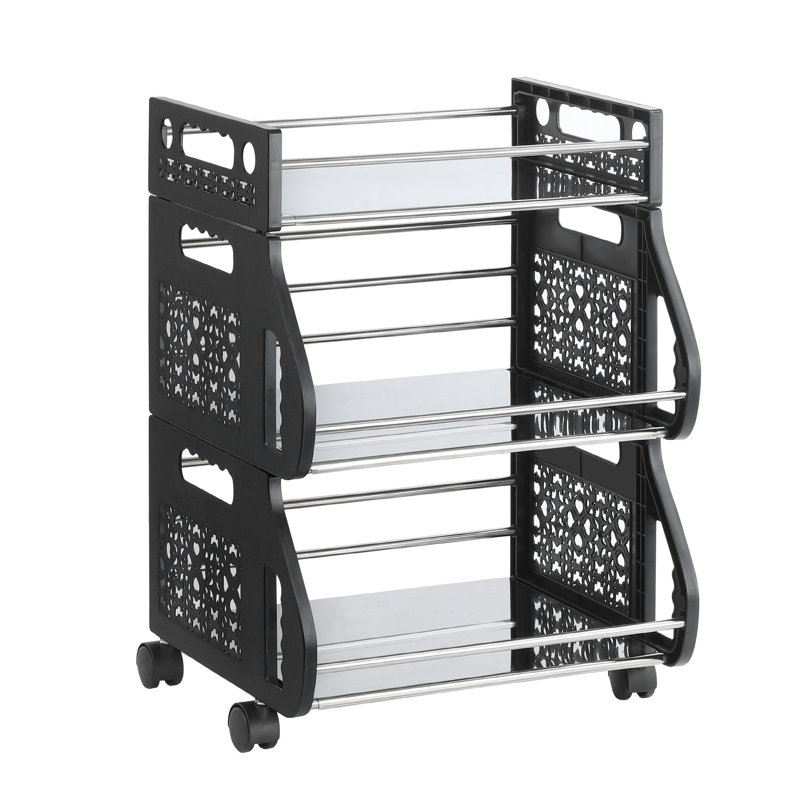 Kedus 20.03'' H x 15.4'' W Utility Cart with Wheels