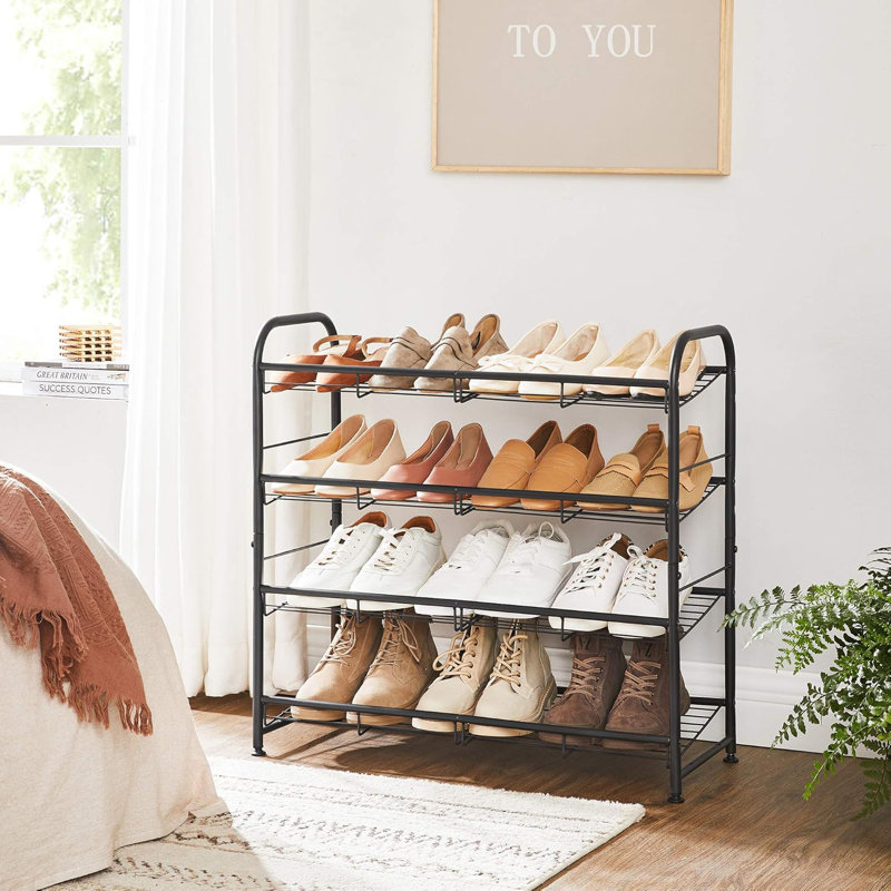 16 Pair Shoe Rack