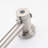 Shower Head Including 10" Rain And Handheld - Adjustable Height Option Brushed Nickel With Ergonomic Design For Comfort Metal