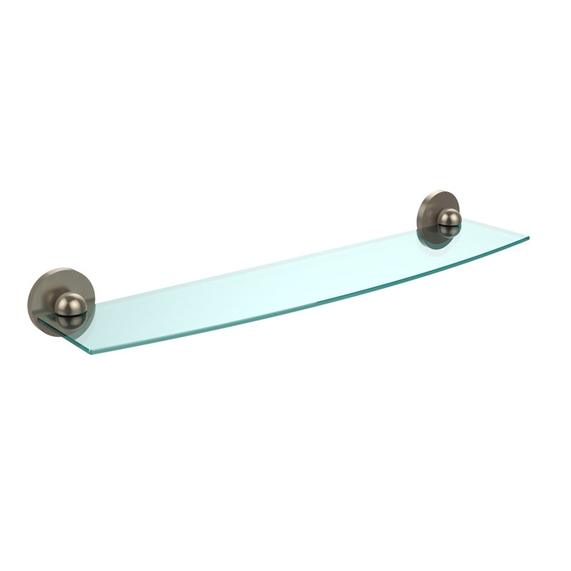 Goble Bracket Shelf, 24", Antique Pewter