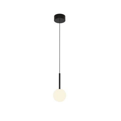 1 - Light Black LED Pendant