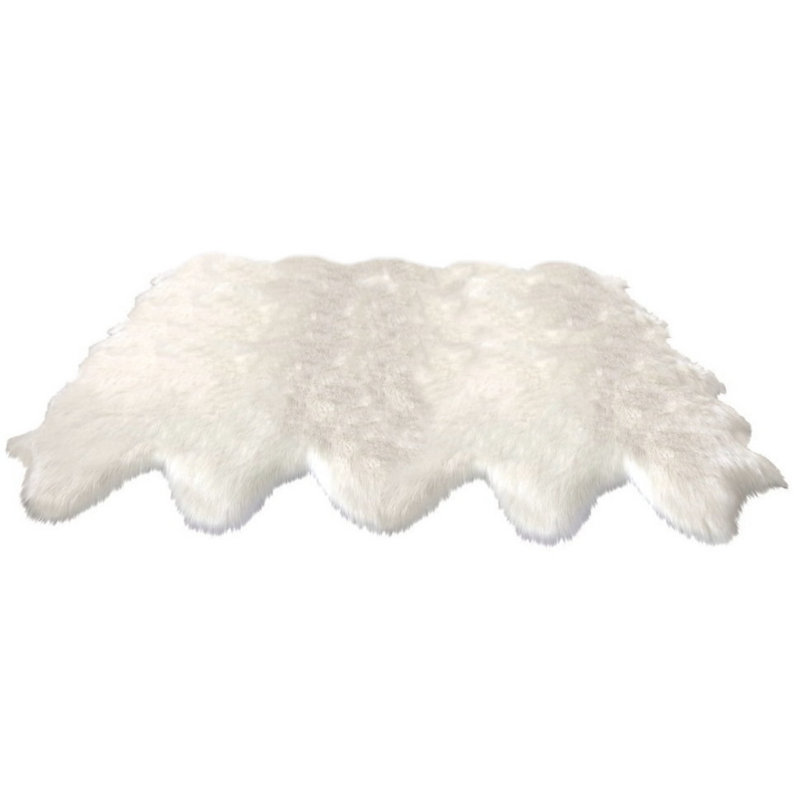 Amaranta Performance Sheepskin Indoor Rug, Novelty 5'5" x 8'6"