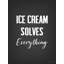 Art sur toile tendue par Trinx Seven Trees Design Gallery: Ice Cream Solves Everything ST718-731418633