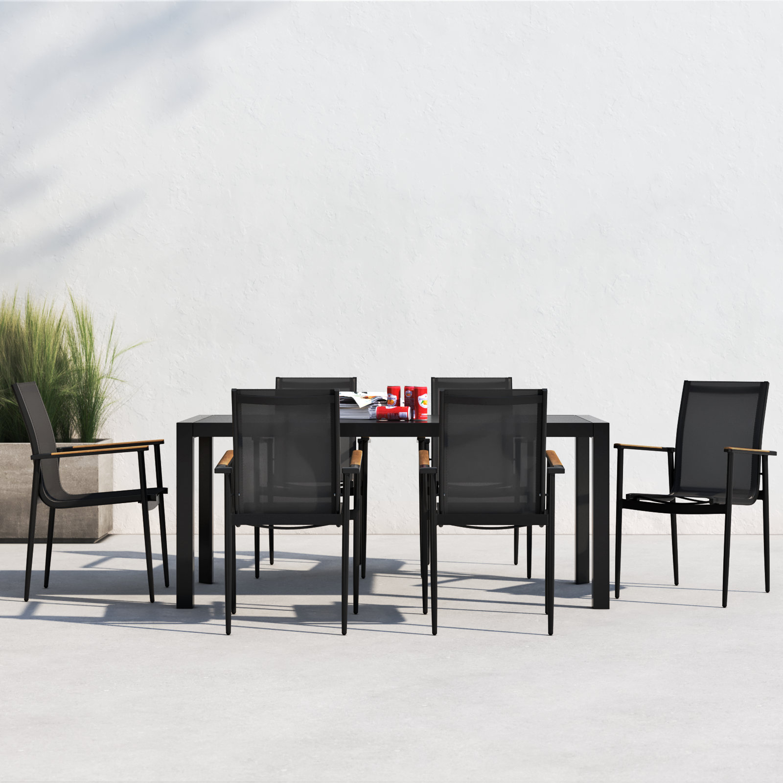 Bale 70" Patio Dining Set