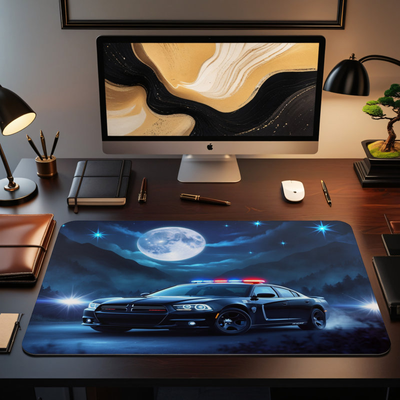 Polyester Desk Pad, 23.6x13.8