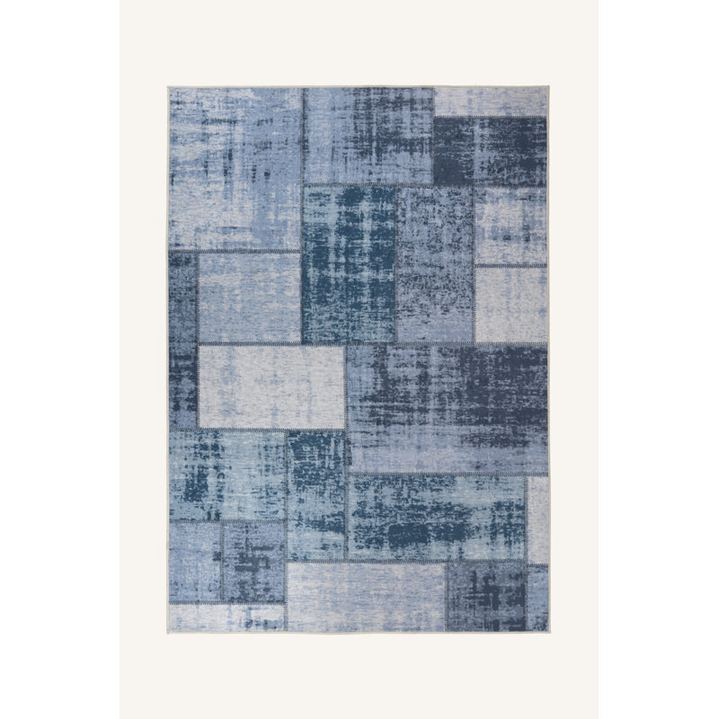 Azelle Rectangle 160 cm x 230 cm Geometric Area Rug