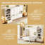 Grand lit escamotable avec compartiments de rangement à hauteur réglable et tablette, cadre de lit mural avec 1 tiroir, lit plateforme pliable multifonctionnel pour chambre à coucher, chambre d'amis-133422682