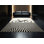 Tapis géométrique beige et doux à motif de velours de route doux et moelleux Eilers