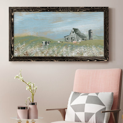 Cotton Fields - Peinture sur toile encadrée