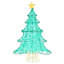Arbre de Noël artificiel lumineux 4,1 pi