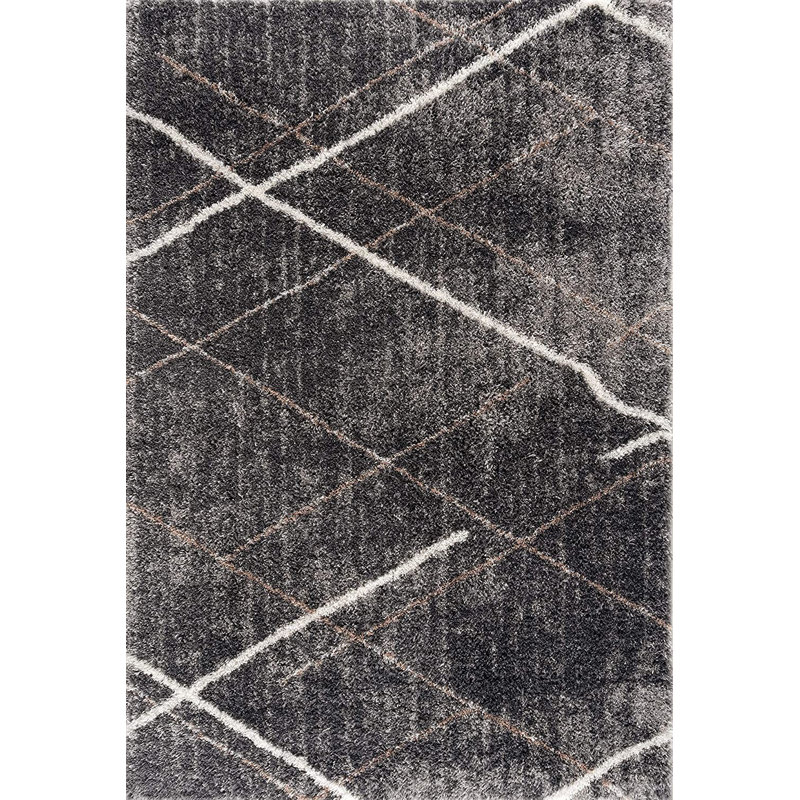 Tapis gris Gonsalves, Rectangle 7 pi x 9 pi