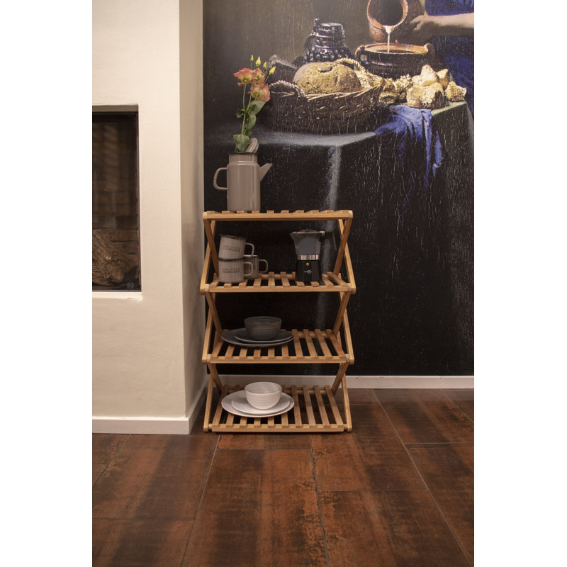 Stackable Solid Wood Shoe Rack