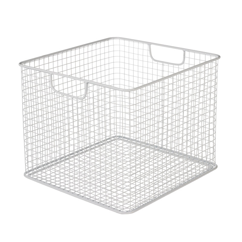 Inbox Zero Wogina Box, White, 9" H x 11" W x 11.5" D