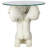 Cherubs Care Angelic Figurine End Table
