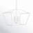 Grady 4 - Light Dimmable Lantern Square / Rectangle Chandelier-91030177