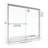 Classic 56" W x 57" H Bypass Frameless Tub Door-14170956-14170958