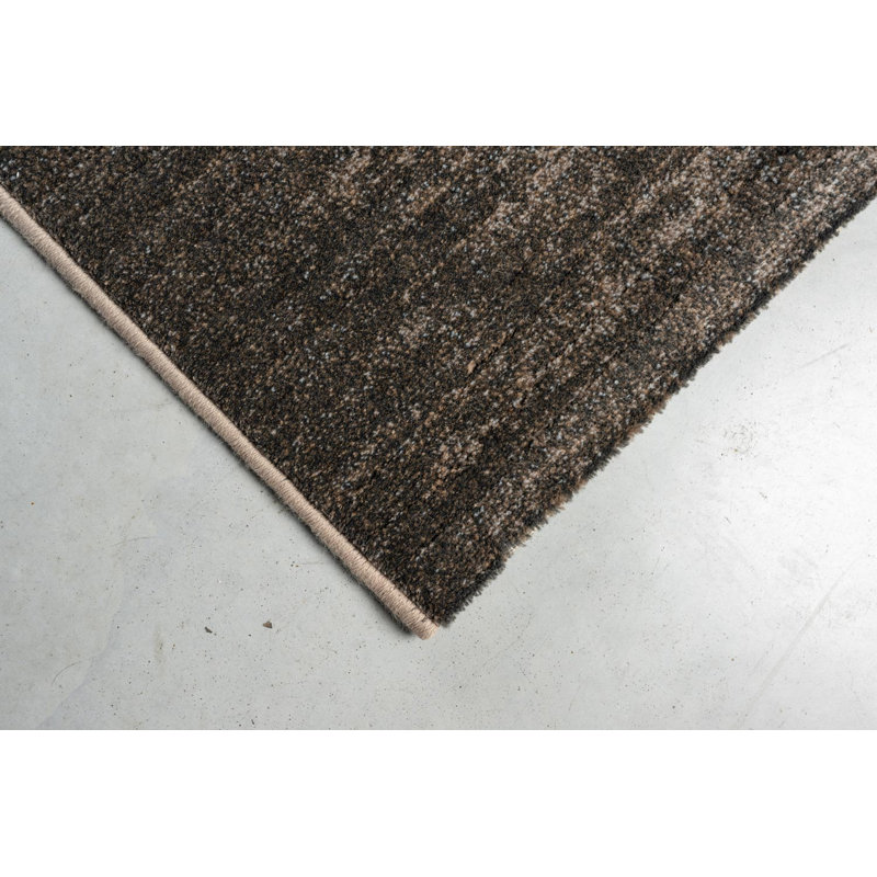 Galleria Power Loom Polypropylene Rug, Black/Gray, Rectangle 160 x 230 cm