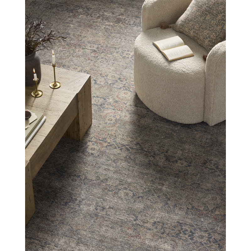Loloi Xhevat Lagoon / Taupe Cloudpile, 5 pi 0 po x 7 pi 6 po