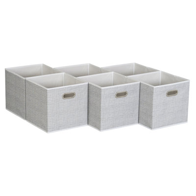 Open Fabric Storage Bin Set - Basics by Wayfair™