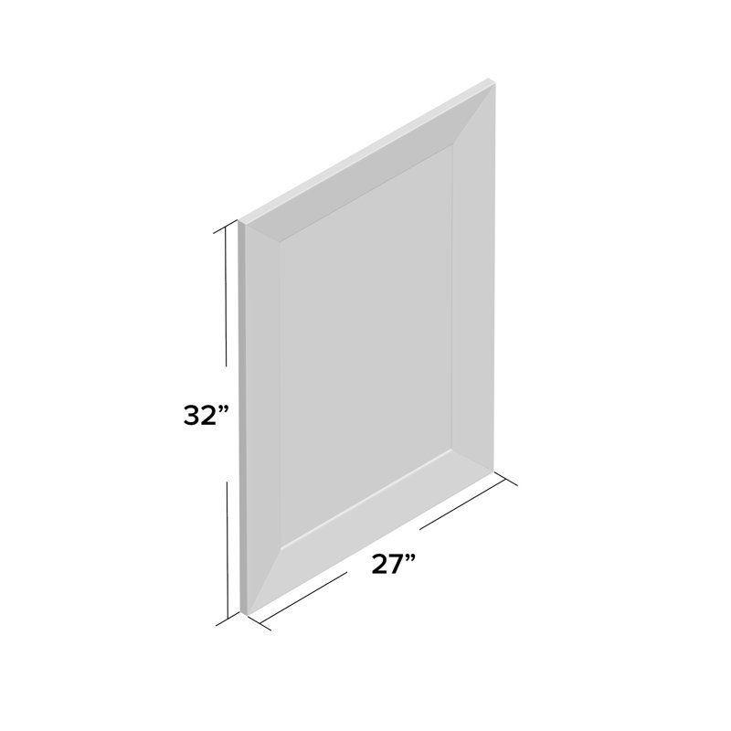 Miroir de salle de bain Rumer, 32 po x 27 po