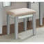Ensemble de meuble-lavabo de style transitionnel 1 pièce avec tabourets rembourrés-1654794965