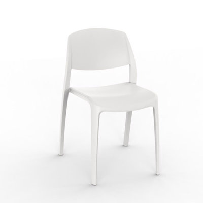 Smart Premium All-Weather Wicker Outdoor Dining Side Chair