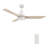 Garrick 52'' Smart Ceiling Fan with Remote, Light Kit Included,Works with Google Assistant and Amazon Alexa,Siri Shortcut.-839480803-839480804
