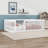 Full Wooden Floor Bed With Guardrails-2059495607