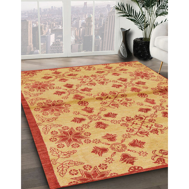 Tapis abstrait moderne 160 po, Rectangle 8 pi x 12 pi